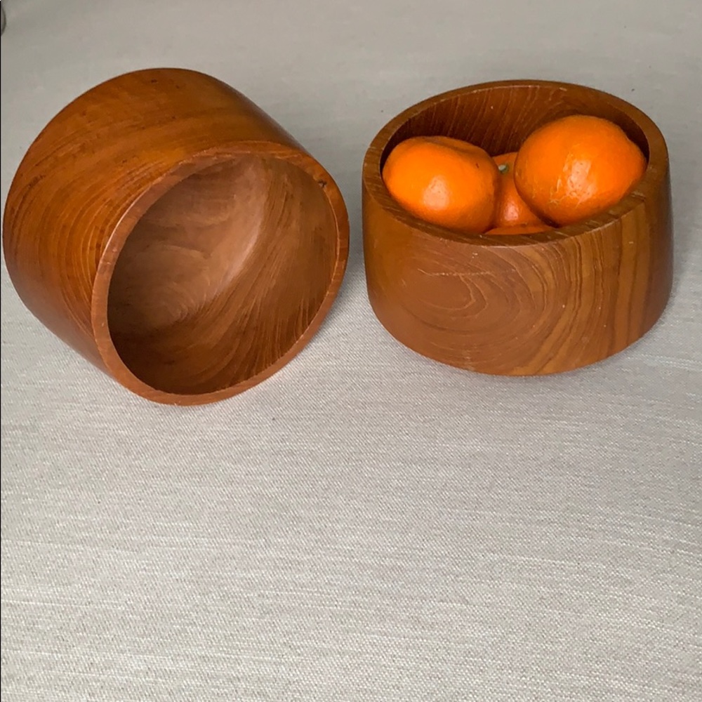 Wooden bowls